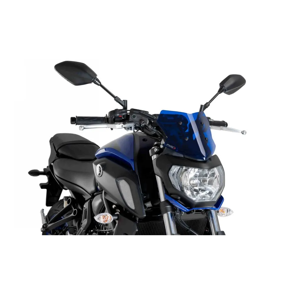 Cupolino Puig Blu 9666a Yamaha Mt-07 700 2018 > 2020-9666A-141254
