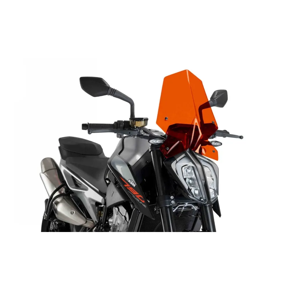 Cupolino Puig Arancione 9668t Ktm Duke 790 2018 > 2020-9668T-141246