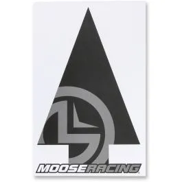 MOOSE RACING M9001-15PT COURSE ARROW BLACK-ON-WHITE