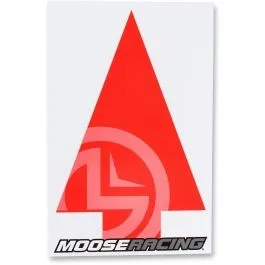 MOOSE RACING M9003-15PT COURSE ARROW RED-ON-WHITE