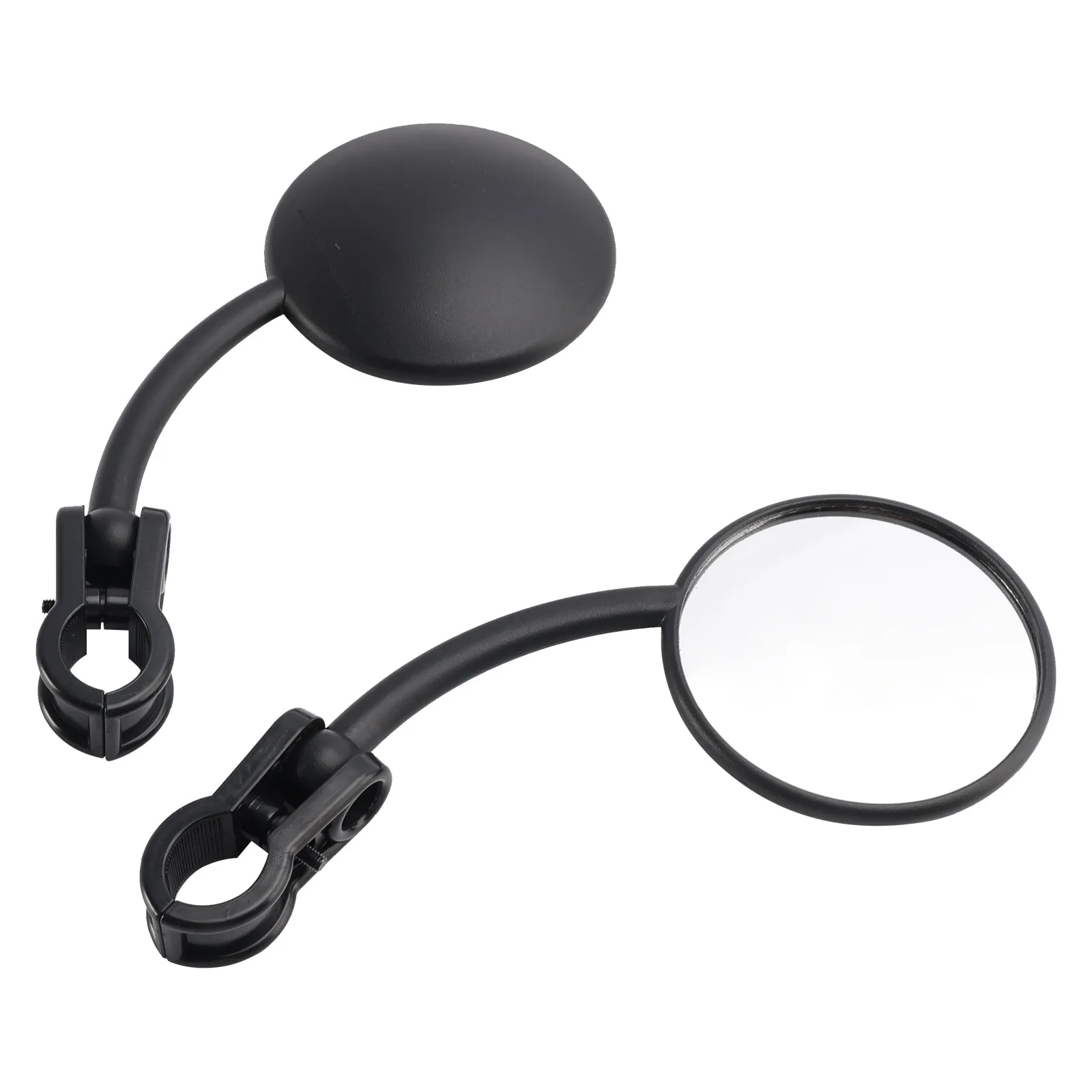 Rétroviseurs de motocross Enduro universels avec pince de guidon de 22 mm et rétroviseurs pliables de 80 mm