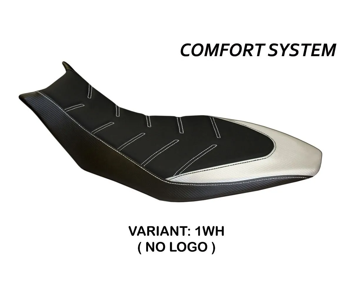 Rivestimento Sella Trieste Comfort System Bianco (wh) T.i. Per Aprilia Dorsoduro 900 2010 > 2020-ADD71TC-1WH-4-274475