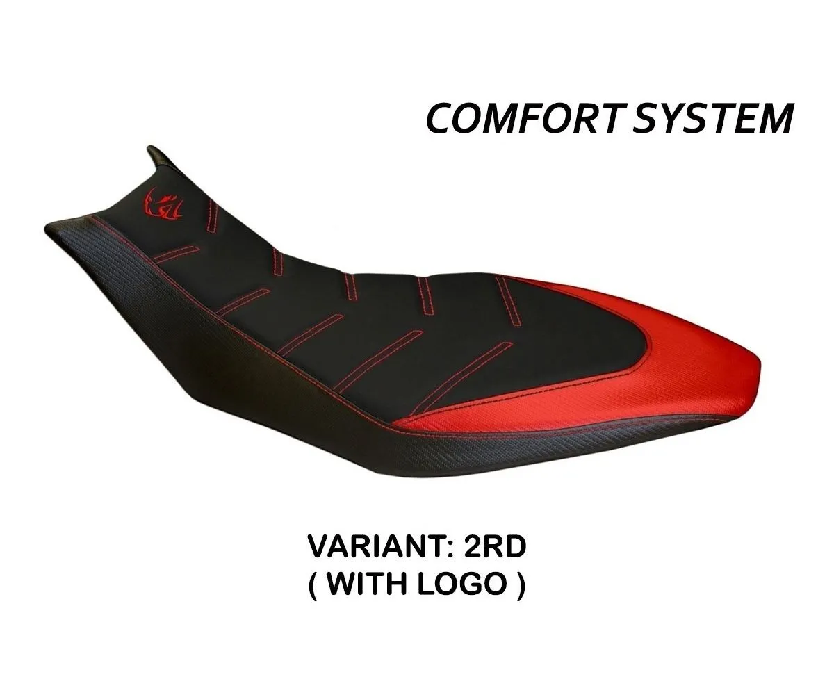 Rivestimento Sella Trieste Comfort System Rosso (rd) T.i. Per Aprilia Dorsoduro 750 2010 > 2020-ADD71TC-2RD-3-274464