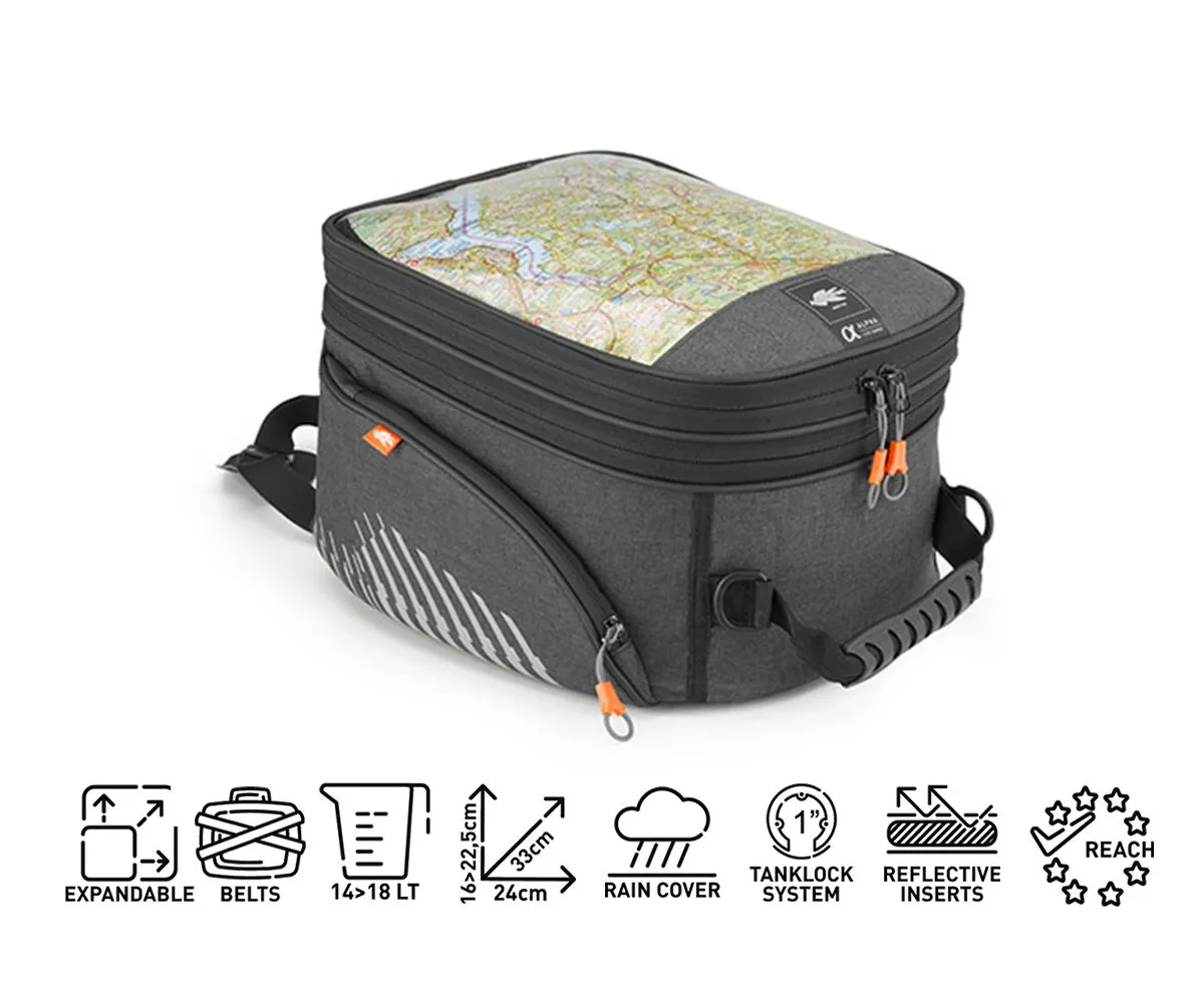 Borsa Serb.tanklock Ah214+bf04k Kappa+flangia Kawasaki Er6n/650/f 2005 > 2008-AH214--BF04K-284172