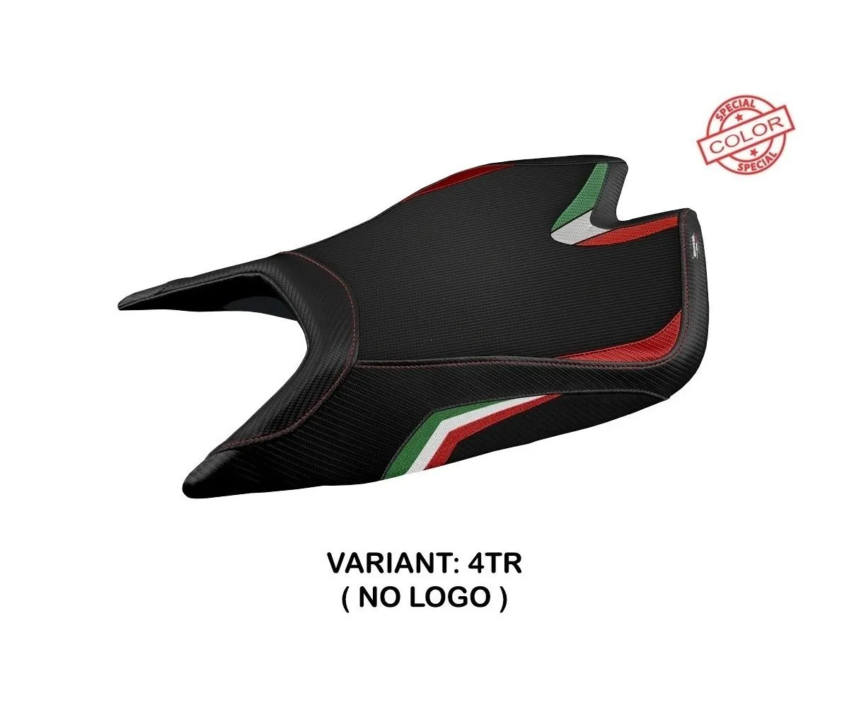 Rivestimento Sella Leon Special Color Tricolore (tr) T.i. Per Aprilia Rsv4 2021 > 2023-ARSV421LS-4TR-2-274563