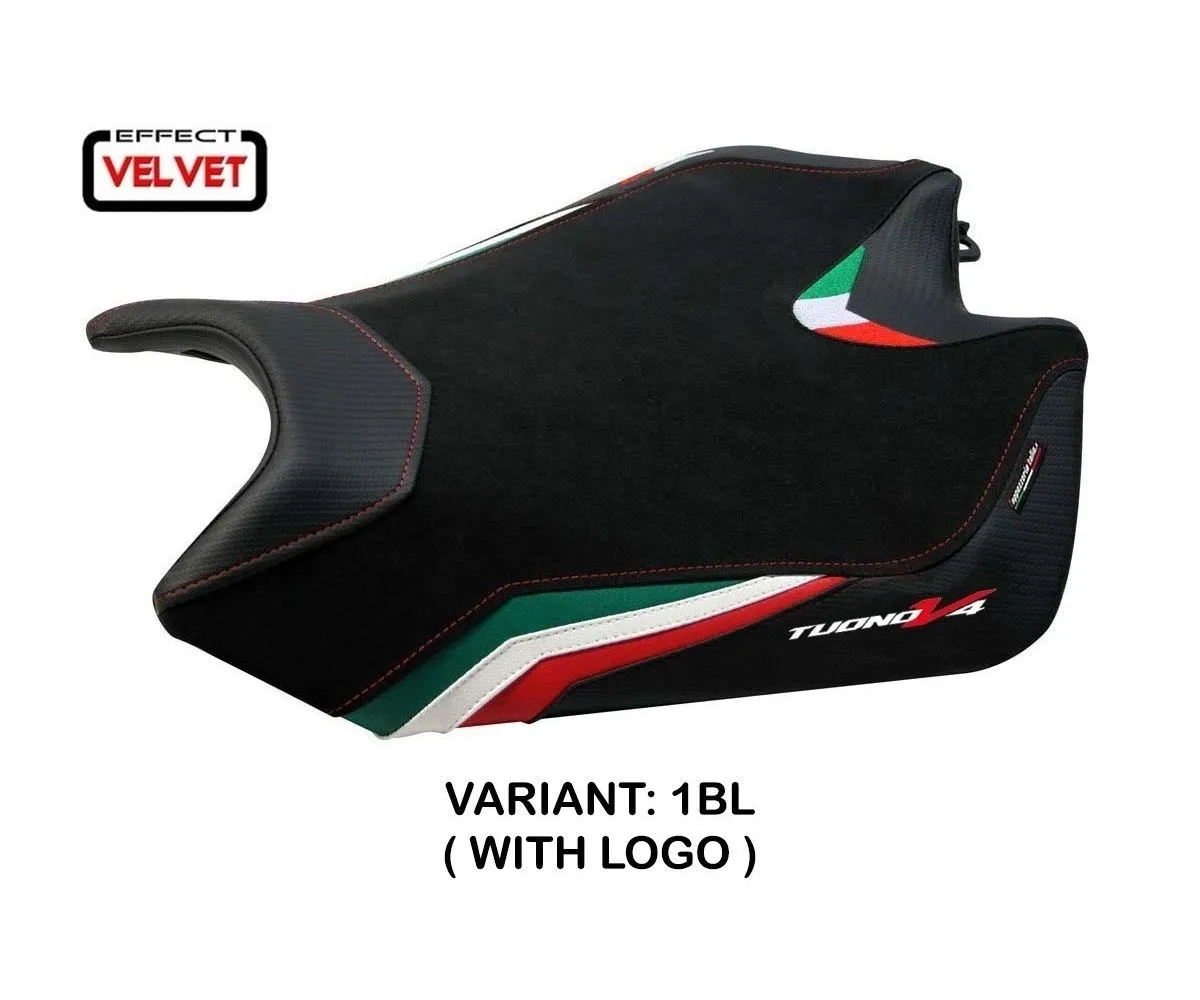 Rivestimento Sella Coen Velvet Nero (bl) T.i. Per Aprilia Tuono V4 2011 > 2020-ATV4C-1BL-1-274612