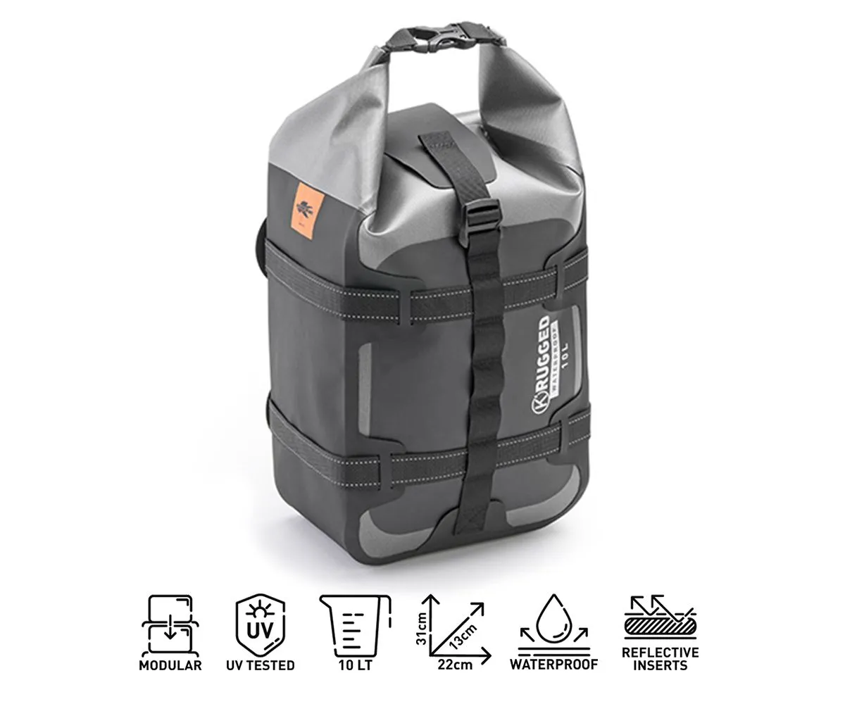 Borsa Laterale Da Sella Rugged Range 10 Litri Av01 Kappa-AV01-287410