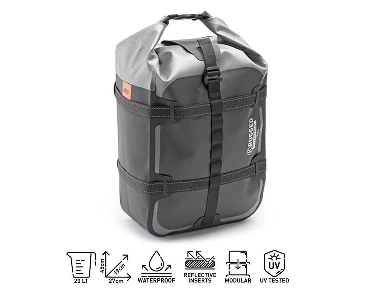 Borsa Laterale Da Sella Rugged Range 20l Av02 Kappa-AV02-287411