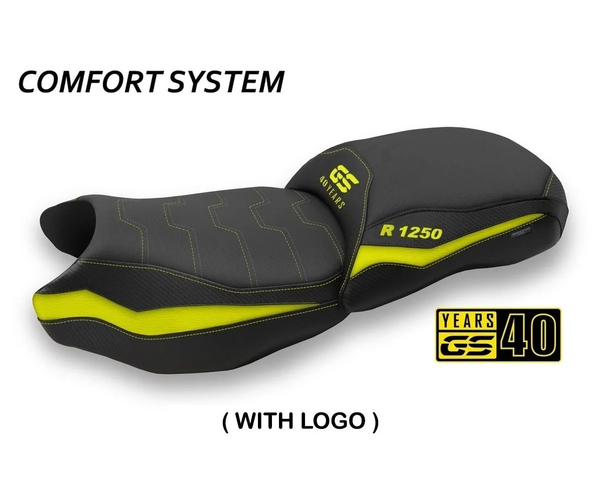 Rivestimento Sella Adalia Comfort System Giallo (yl) T.i. Per Bmw R 1250 Gs 2019 > 2023-B125A-4-275564