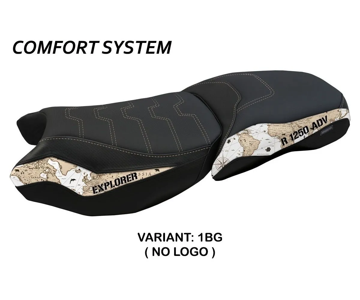 Rivestimento Sella Mapello Mps Comfort System Beige (bg) T.i. Per Bmw R 1250 Gs Adventure 2019 > 2023-B125GAMPS-1BG-2-275628