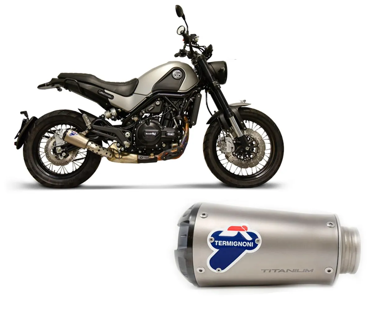 Terminale Di Scarico Termignoni Titanio Gp2r-rht Benelli Leoncino-BE04094SO02-287628