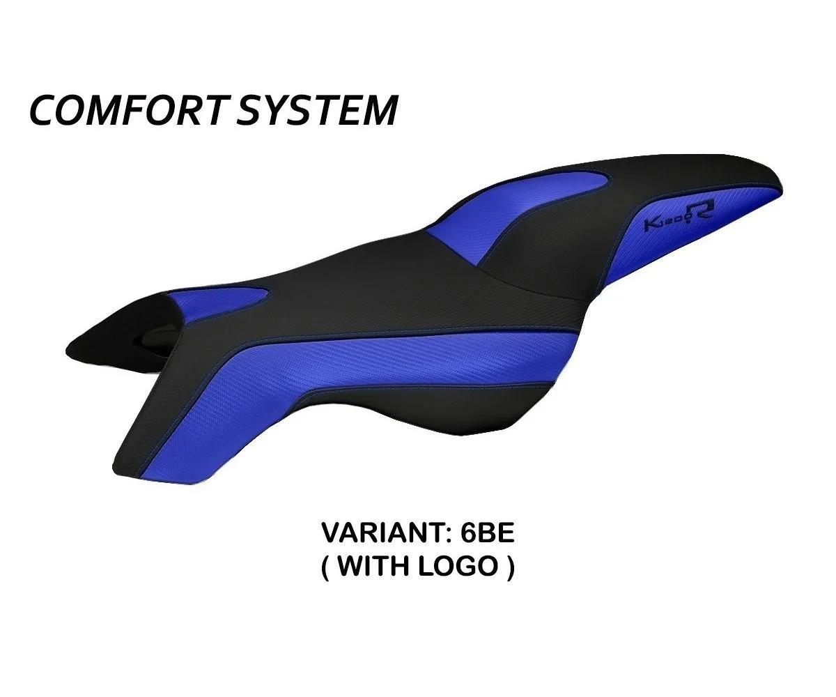 Rivestimento Sella Boston Comfort System Blu (be) T.i. Per Bmw K 1200 R 2005 > 2008-BK12RBC-6BE-3-274948