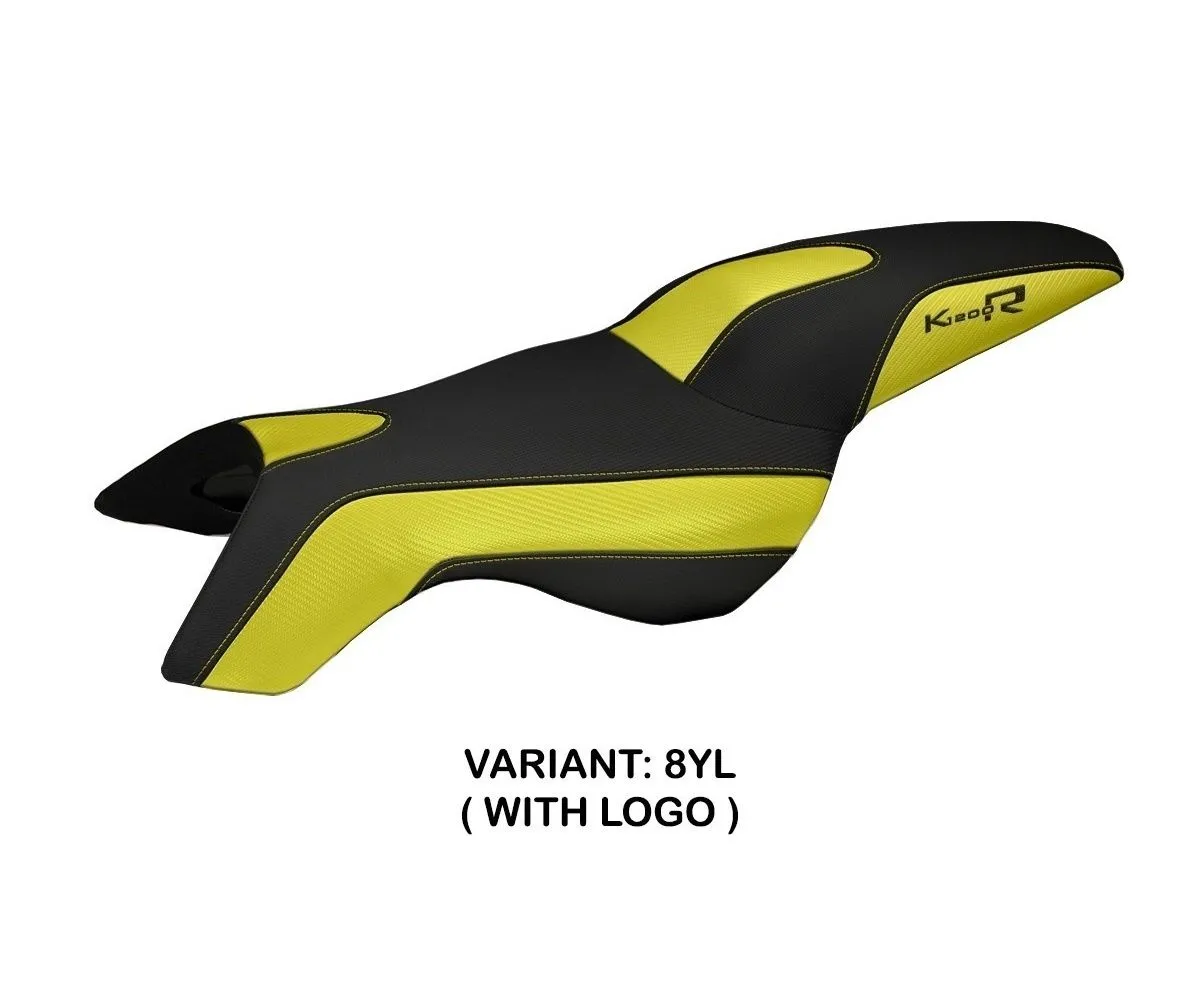 Rivestimento Sella Boston Giallo (yl) T.i. Per Bmw K 1200 R 2005 > 2008-BK12RB-8YL-3-274940