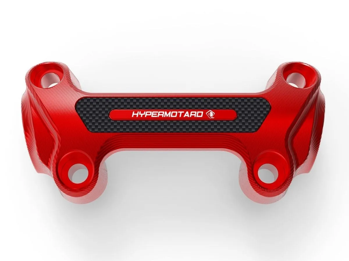 Blocco Manubrio Ducabike Dbk Bm13a Rosso Per Ducati Hypermotard 950 Sp 2019 > 2024-BM13A-282867