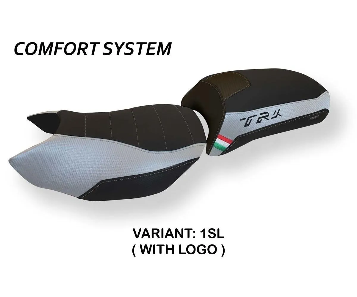 Rivestimento Sella Nola Comfort System Argento (sl) T.i. Per Benelli Trk 502 2017 > 2024-BNTRN-1SL-1-274684