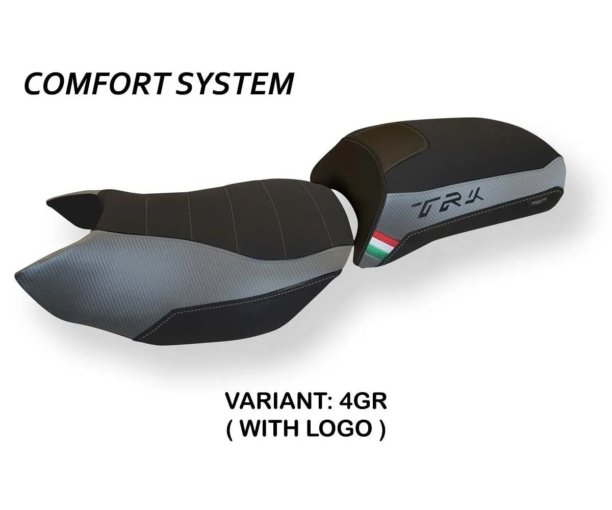 Rivestimento Sella Nola Comfort System Grigio (gr) T.i. Per Benelli Trk 502 2017 > 2024-BNTRN-4GR-1--274690