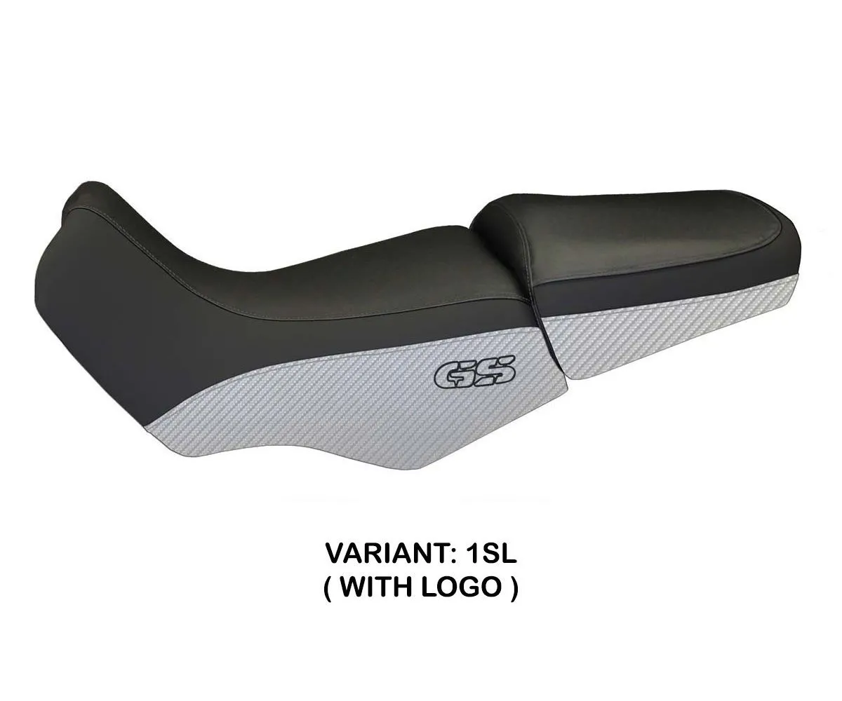 Rivestimento Sella Livorno Carbon Color Argento (sl) T.i. Per Bmw R 1100 1994 > 2003-BR11GLC-1SL-3-275078