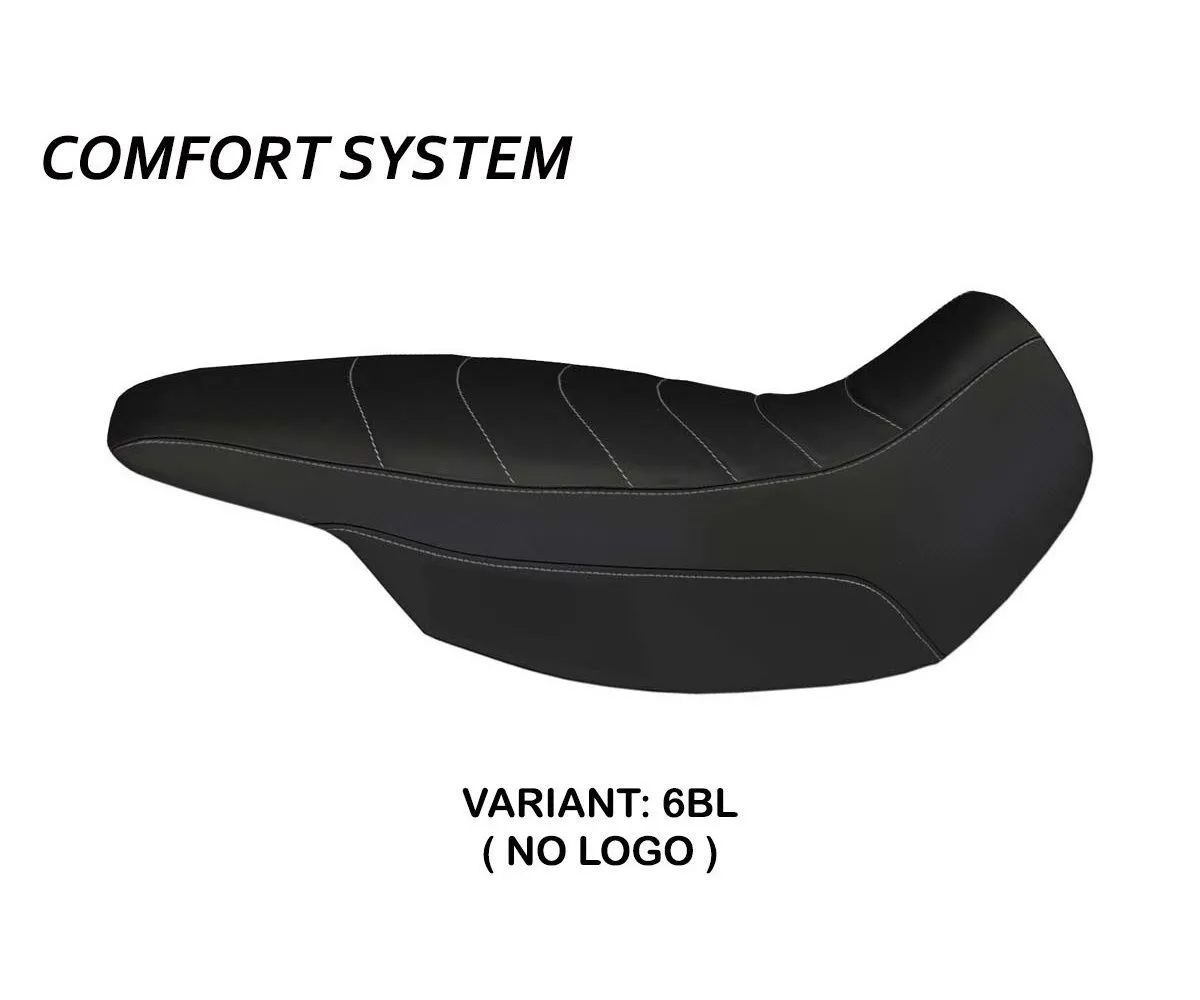 Rivestimento Sella Giarre Comfort System Nero (bl) T.i. Per Bmw R 1150 Gs Adventure 2002 > 2006-BR11GSAGC-6BL-4-275133