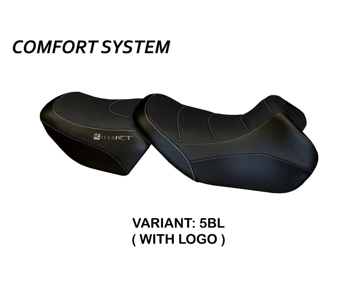 Rivestimento Sella Martinafranca Comfort System Nero (bl) T.i. Per Bmw R 1150 Rt 2000 > 2006-BR11RMFC-5BL-3-275160