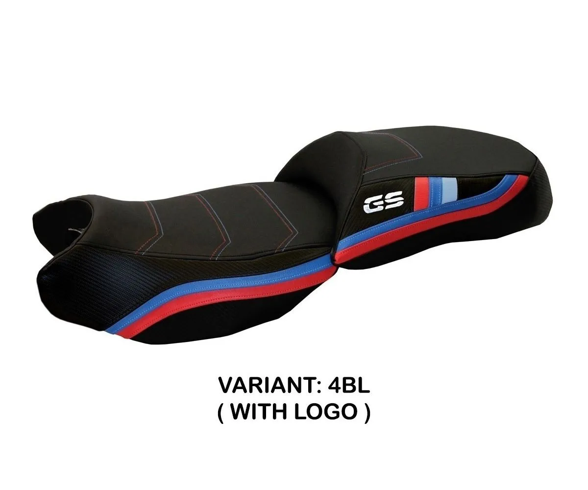 Rivestimento Sella Exclusive Anniversary Nero (bl) T.i. Per Bmw R 1200 Gs 2013 > 2018-BR12GE-4BL-3-275260