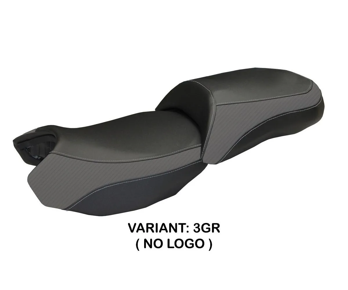 Rivestimento Sella Ortigia 2 Grigio (gr) T.i. Per Bmw R 1200 Gs 2013 > 2018-BR12GO-3GR-4-275229