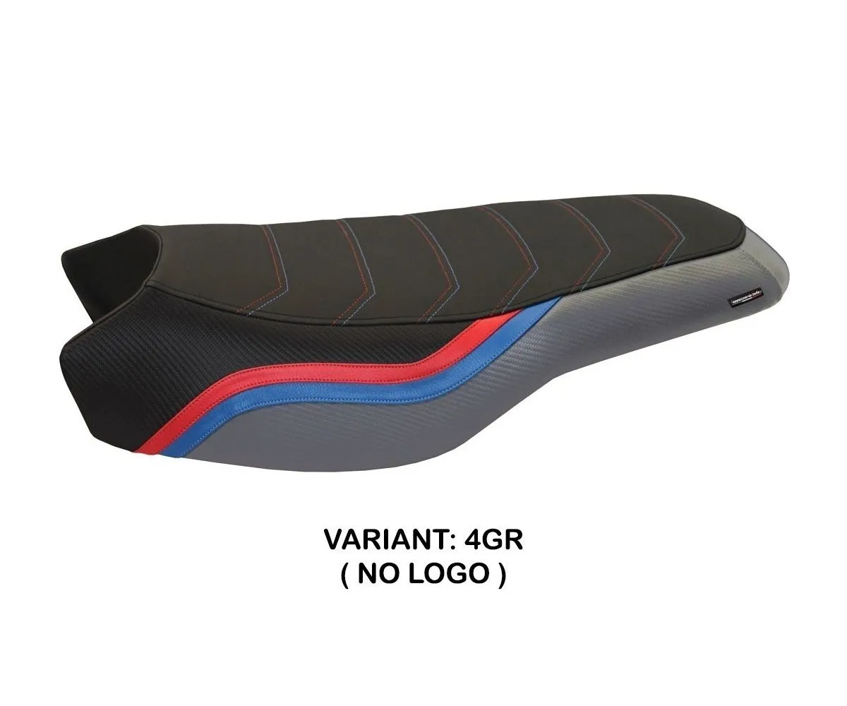 Rivestimento Sella Bonn 2 Grigio (gr) T.i. Per Bmw R 1250 Gs Rallye 2017 > 2023-BR12GRB2-4GR-4-275543