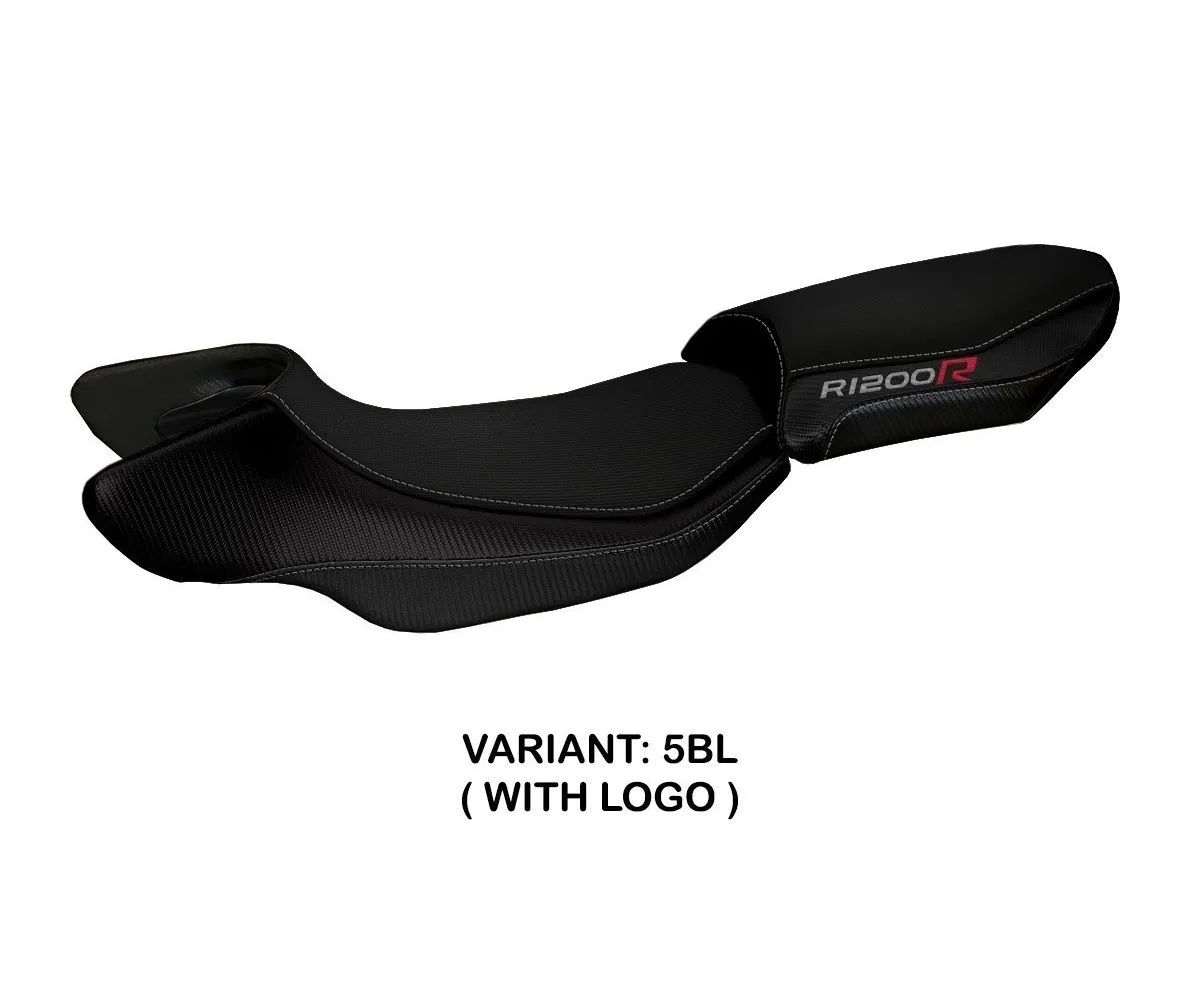 Rivestimento Sella Aurelia Color 2 Nero (bl) T.i. Per Bmw R 1200 R 2015 > 2018-BR12RA2-5BL-3-275408