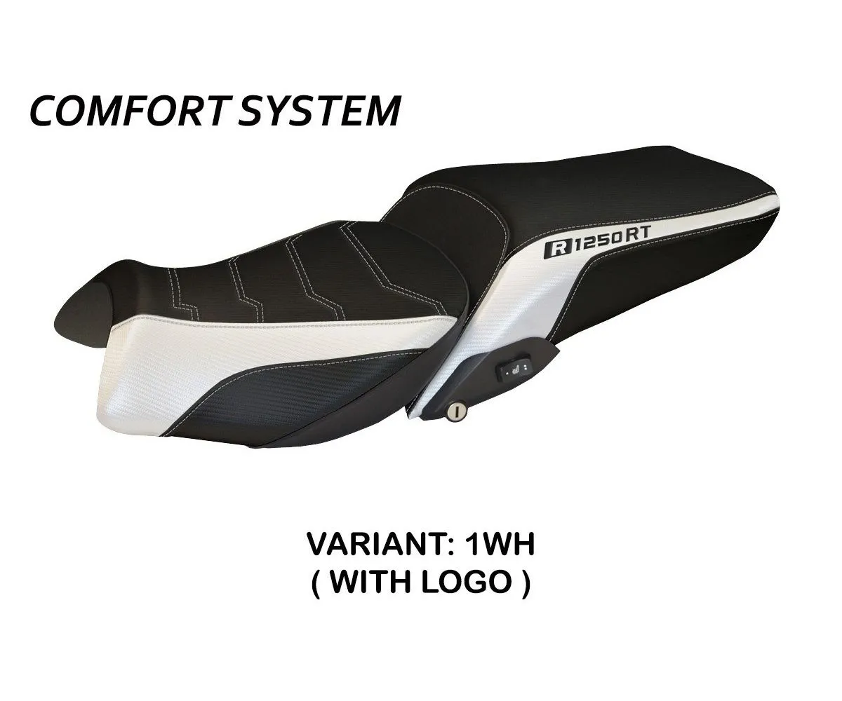 Rivestimento Sella Alghero 1 Comfort System Bianco (wh) T.i. Per Bmw R 1250 Rt 2019 > 2022-BR12RTA1C-1WH-3-275713