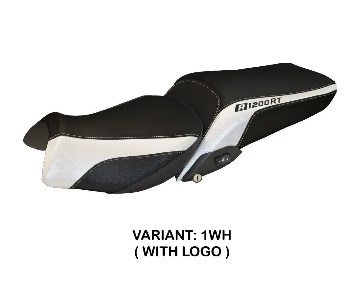 Rivestimento Sella Olbia 1 Bianco (wh) T.i. Per Bmw R 1200 Rt 2014 > 2018-BR12RTO1-1WH-3-275476