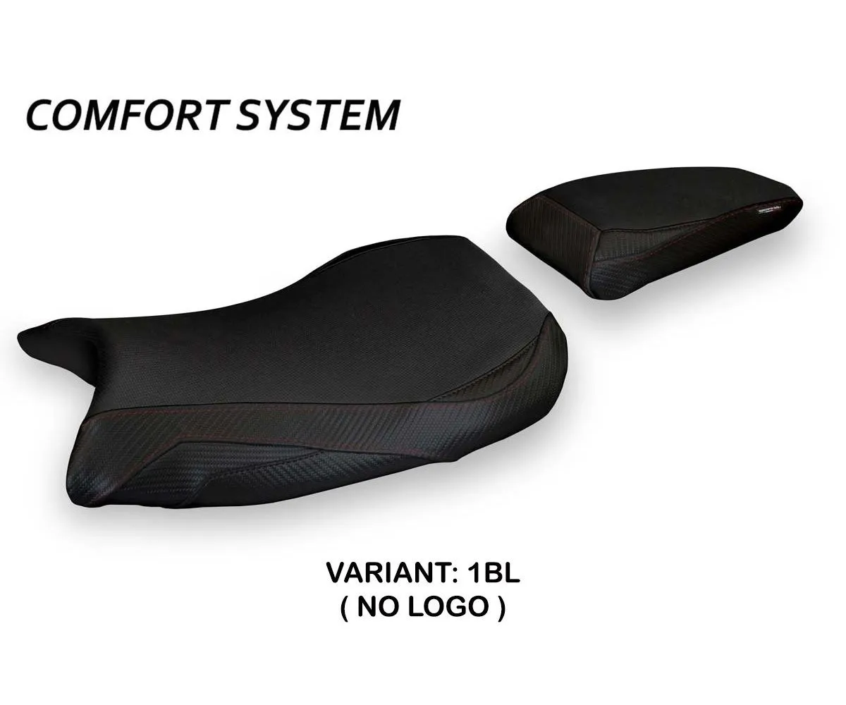 Rivestimento Sella Ganja 1 Comfort System Nero (bl) T.i. Per Bmw S 1000 Rr (m-sport) 2019 > 2022-BS100RG1C-1BL-2-275921