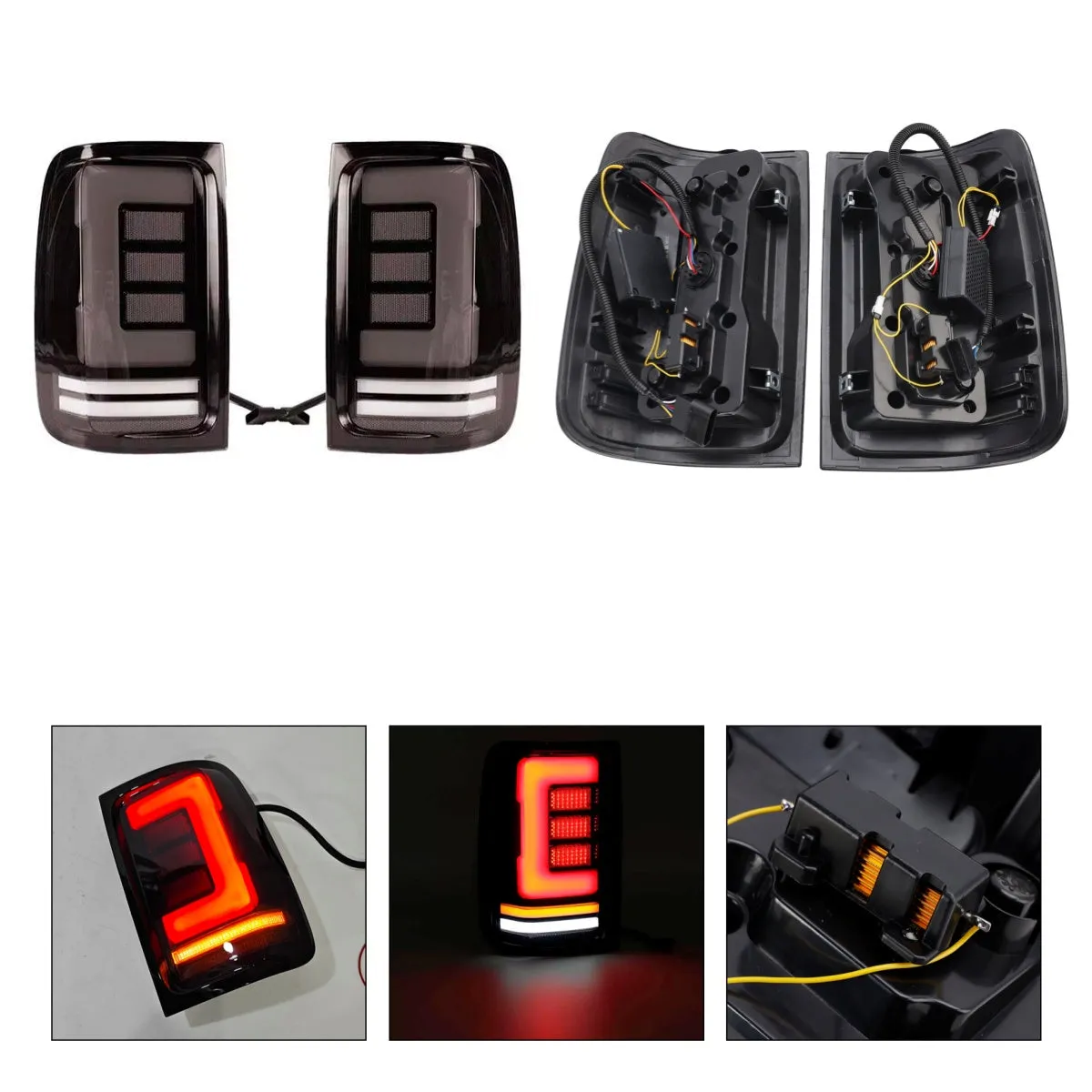 2011-2017 Kit de Feux Arrière LED Fumé Pour VW Amarok V6