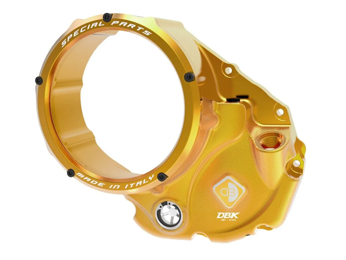 Carter Frizione Bagno Olio Trasparente Oro 3d-evo Ducabike Dbk Ccdv05bb Per Ducati Hypermotard 950 2019 > 2024-CCDV05BB-283974