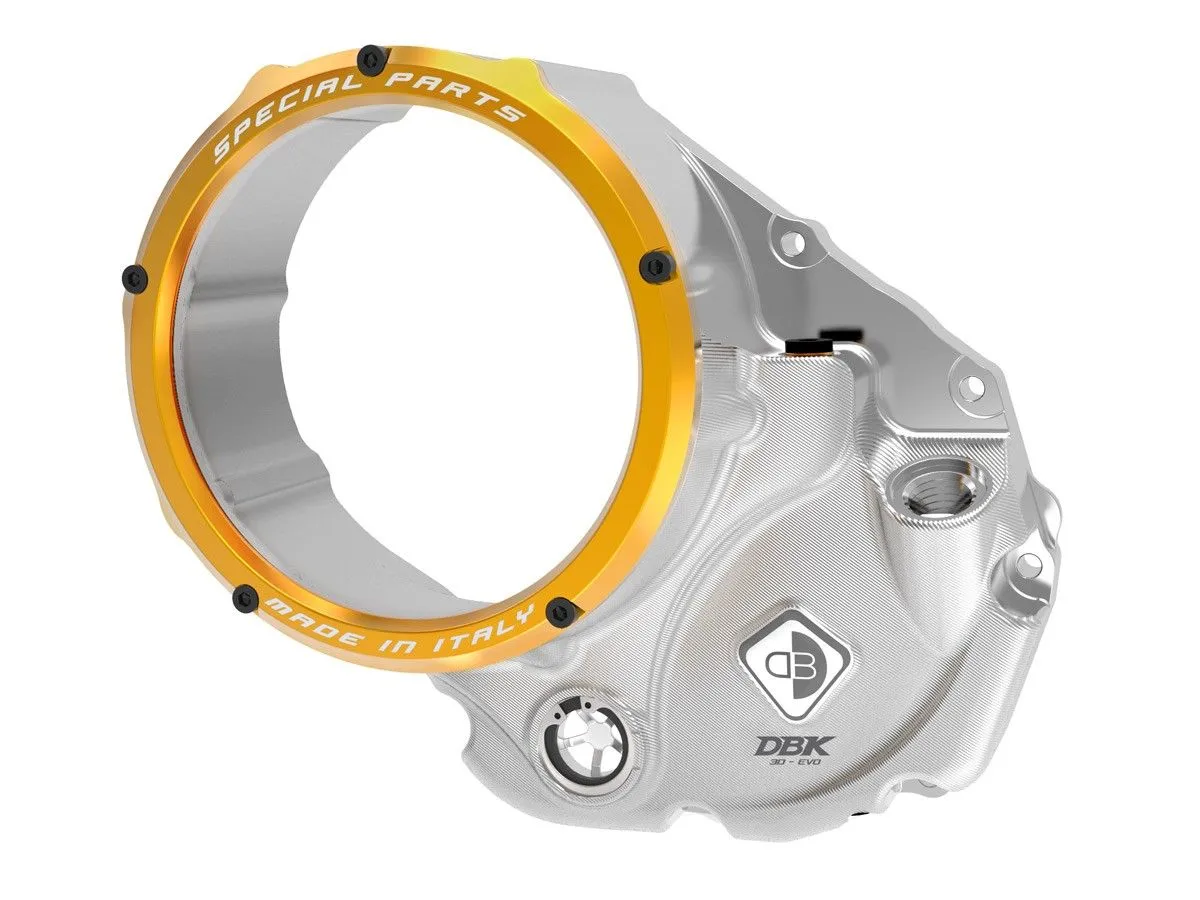 Carter Frizione Bagno Olio Trasparente Silver-oro 3d-evo Ducabike Dbk Ccdv05eb Per Ducati Hypermotard 821 2015-CCDV05EB-283909