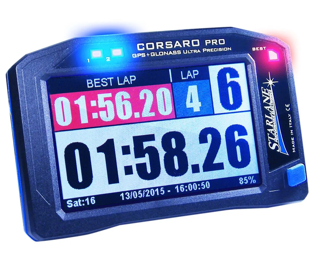Starlane Corsaro-pro Cronometro Gps Con Display Touch Screen A Colori E Bluetooth-CORSPRO-282463