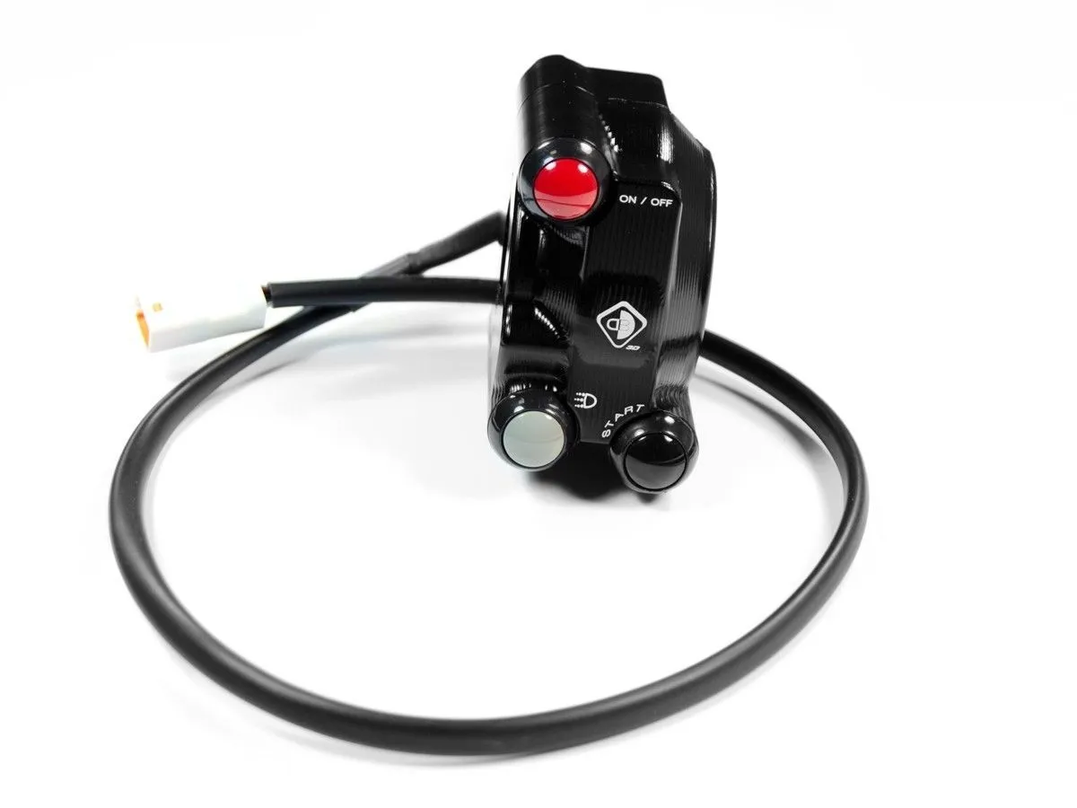 Scocca Comando Gas Con Pulsantiera Integrata Ducabike Dbk Cppi15 Per Ducati Panigale V2 2020 > 2022-CPPI15-283645