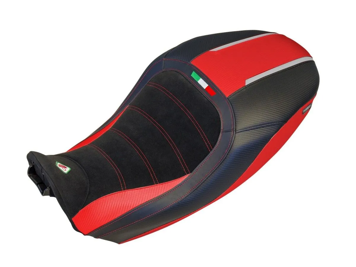 Rivestimento Sella Confort Ducabike Dbk Csdvc02da Nero-rosso Per Ducati Diavel 1260 2019 > 2022-CSDVC02DA-282766