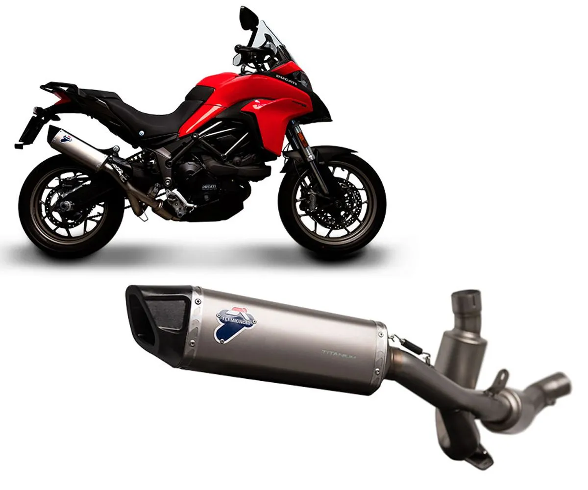 Impianto Scarico Completo Termignoni Acciaio Ducati Multistrada 950 2016 > 2021-D16809440ITA-287701