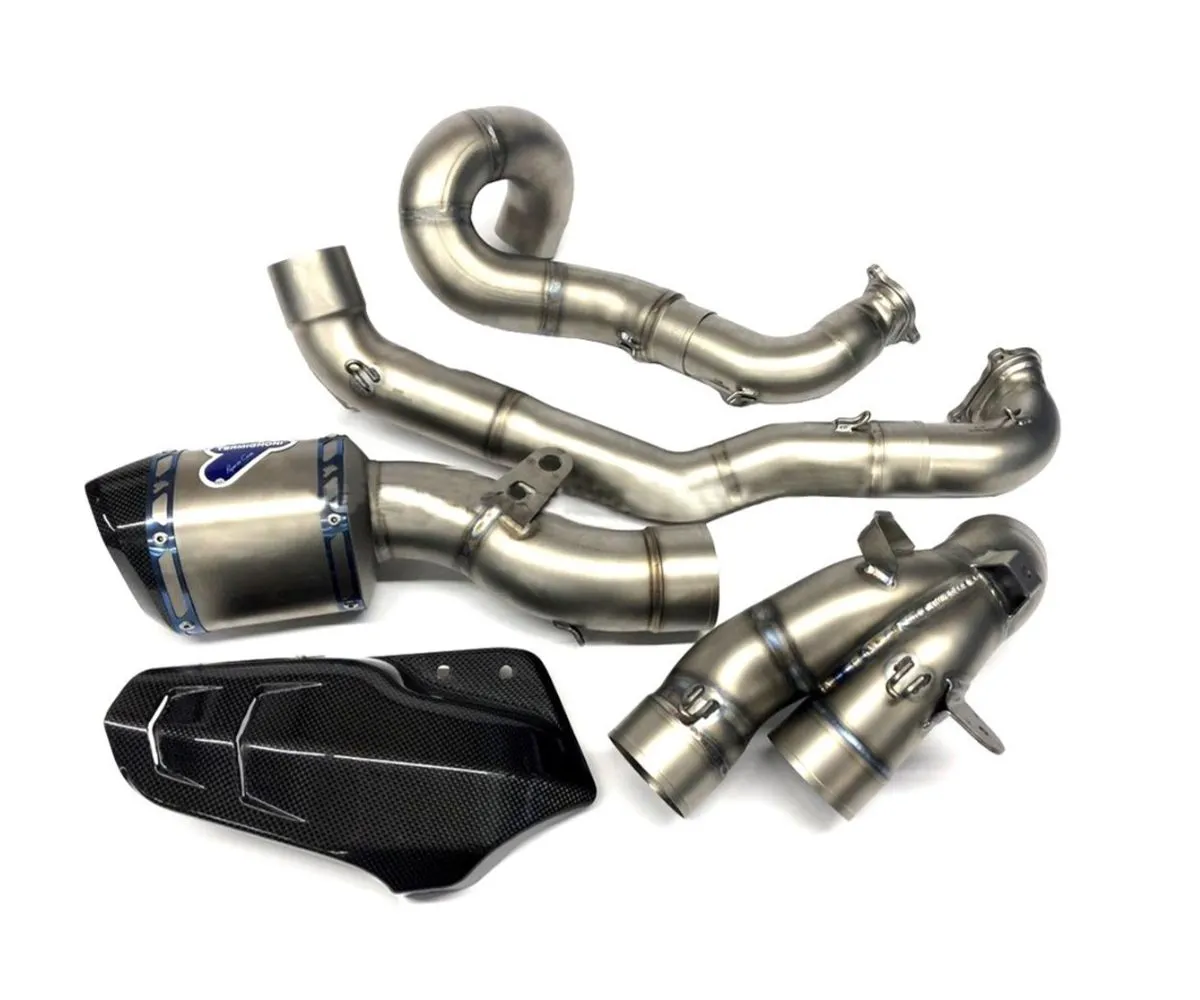 Impianto Scarico Completo Termignoni Titanio Ducati Multistrada 1200-1260 2018 > 2020-D18310200TTC-287716
