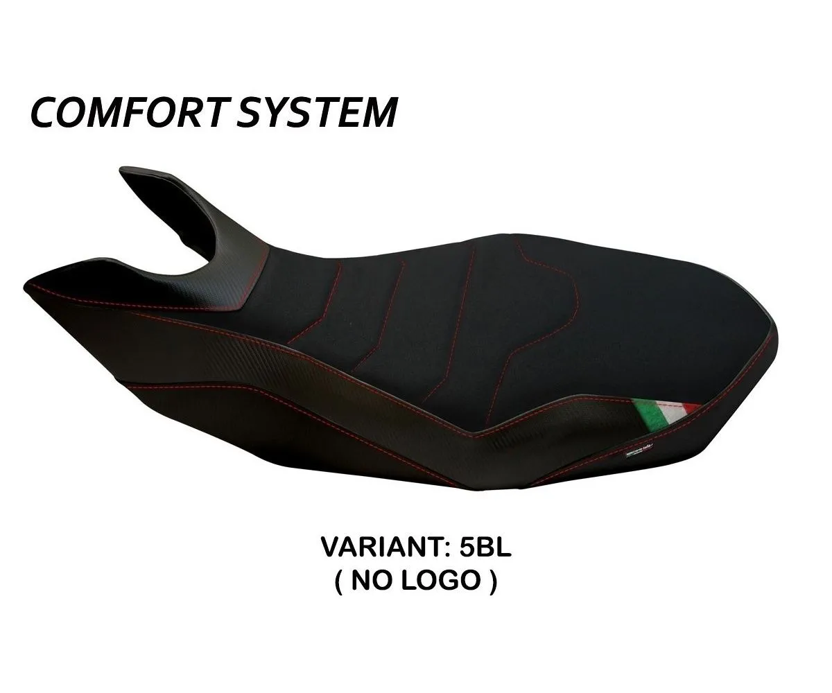 Rivestimento Sella Medea 2 Comfort System Nero (bl) T.i. Per Ducati Hypermotard 796 2007 > 2012-DH711M2-5BL-6-276139