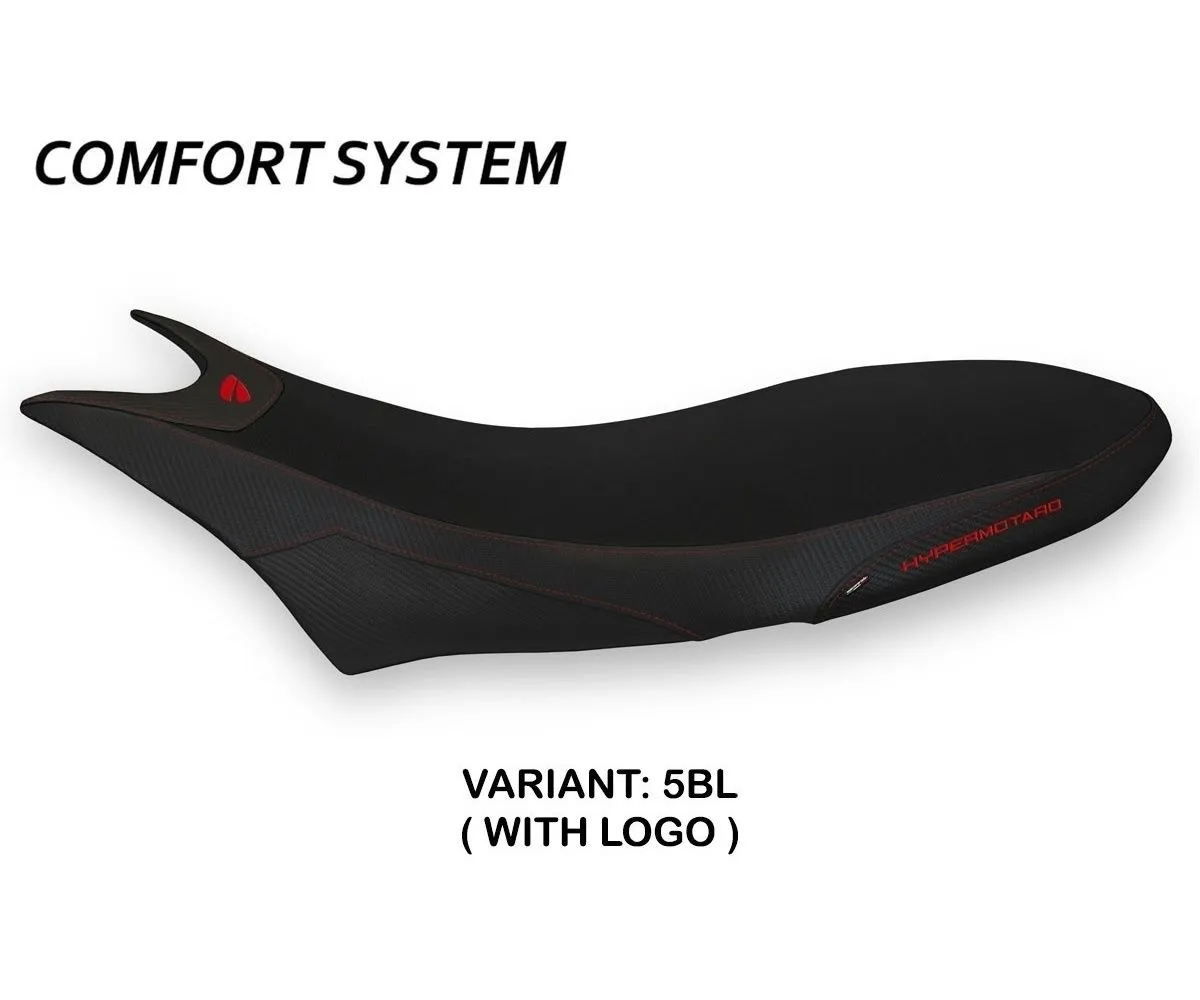 Rivestimento Sella Orlando 1 Comfort System Nero (bl) T.i. Per Ducati Hypermotard 950 2019 > 2024-DH95O1-5BL-1-276222