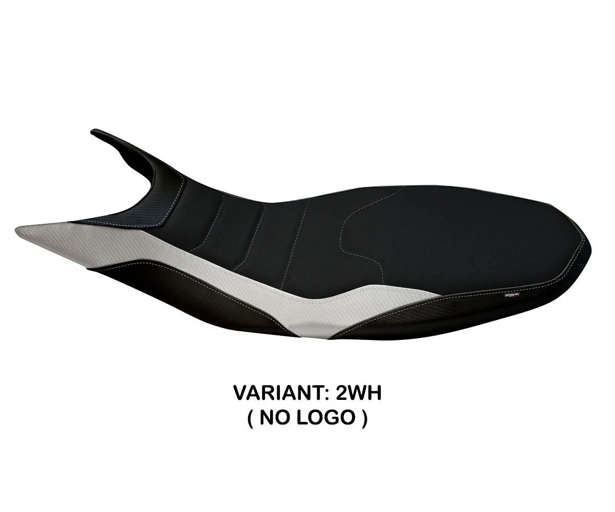 Rivestimento Sella Megara 1 Ultragrip Bianco (wh) T.i. Per Ducati Hypermotard 821 / 939 2013 > 2018-DH98M1-2WH-4-276175