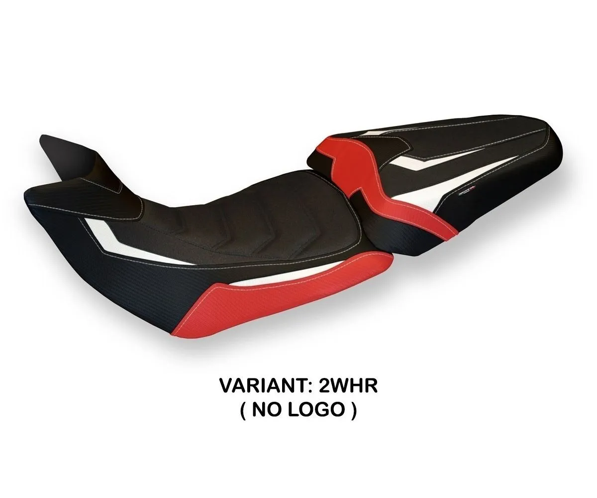 Rivestimento Sella Bobbio Special Color Ultragrip Bianco - Rosso (whr) T.i. Per Ducati Multistrada 1200 2015 > 2020-DML60BS-2WHR-4-276589