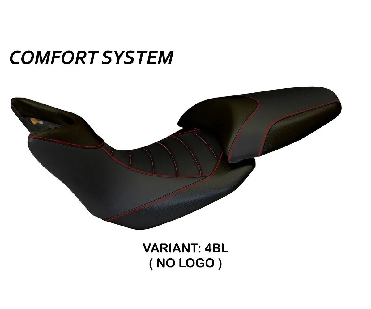 Rivestimento Sella Noto 3 Comfort System Nero (bl) T.i. Per Ducati Multistrada 1200 2010 > 2011-DMLN3C11-4BL-4-276539