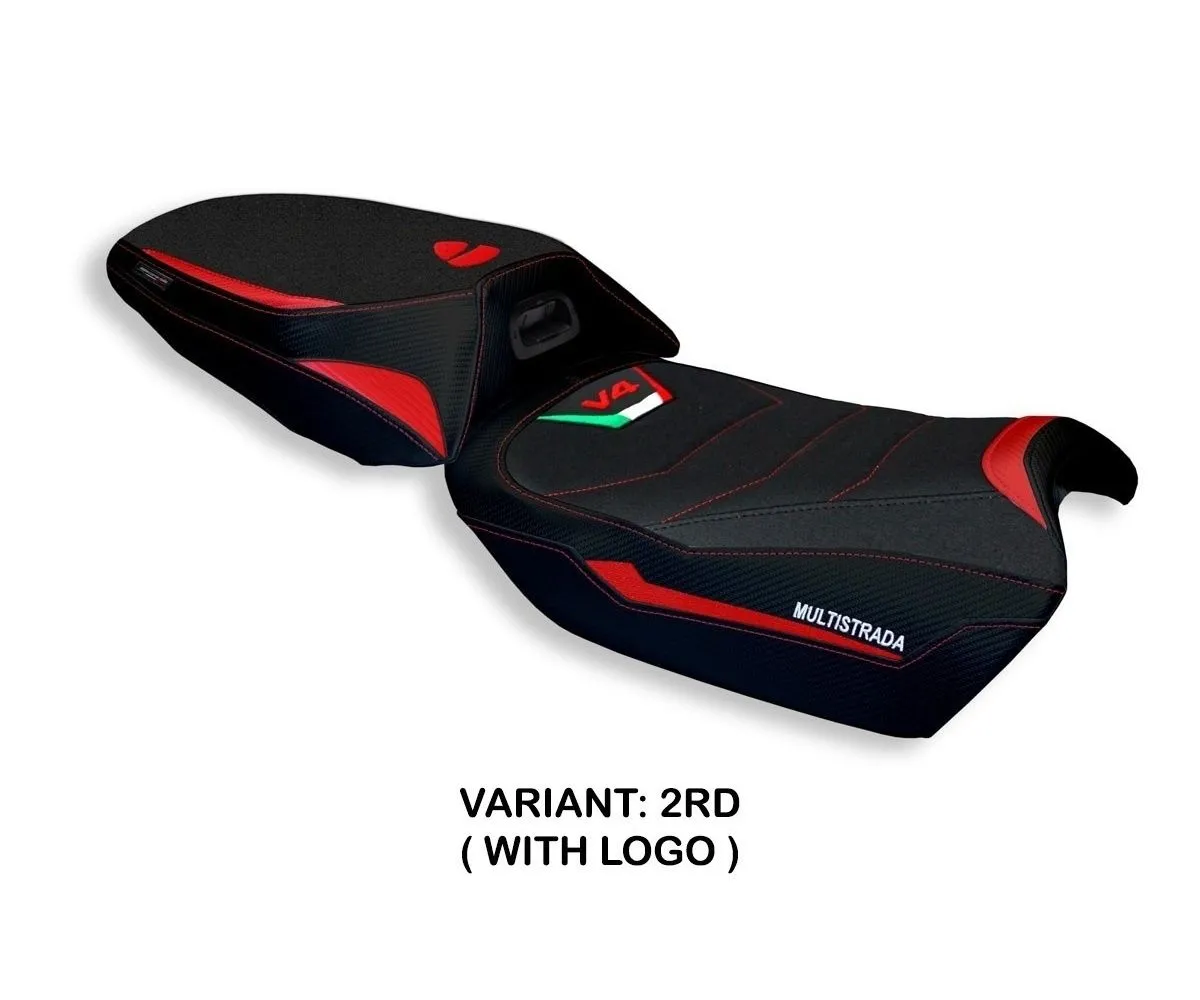 Rivestimento Sella Adelaide Ultragrip Rosso (rd) T.i. Per Ducati Multistrada V4 (sella Riscaldata) 2021 > 2024-DMLV4A-2RD-1-276840