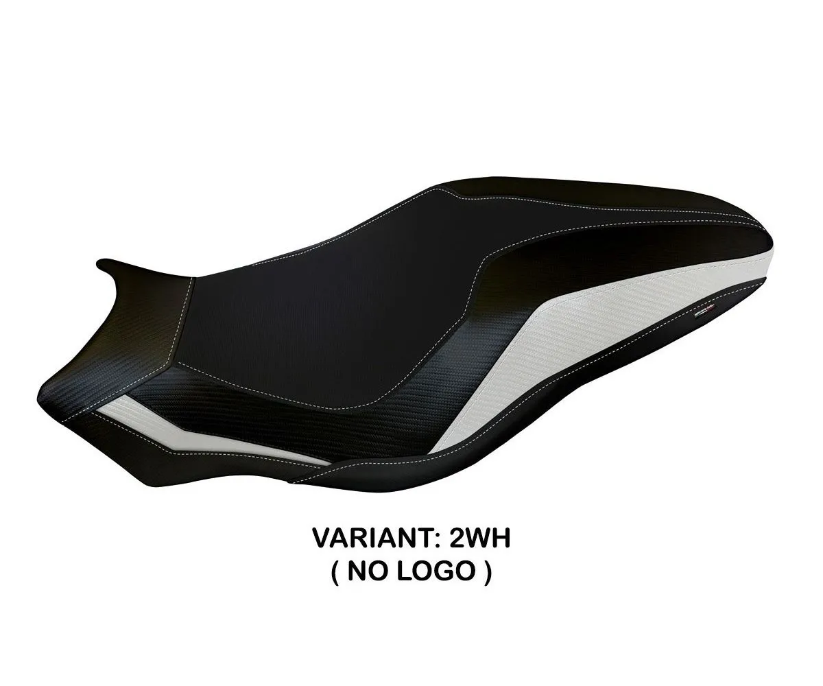 Rivestimento Sella Lipsia 3 Bianco (wh) T.i. Per Ducati Monster 821 2017 > 2020-DMN81L3-2WH-6-276387