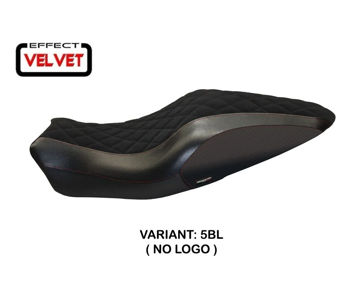 Rivestimento Sella Andorra Velvet Nero (bl) T.i. Per Ducati Monster 1200 2014 > 2016-DMN821AV-5BL-6-276442