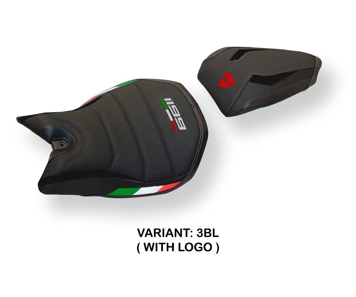 Rivestimento Sella Dale Ultragrip Nero (bl) T.i. Per Ducati Panigale 1199 2011 > 2015-DP11D-3BL-13-276874