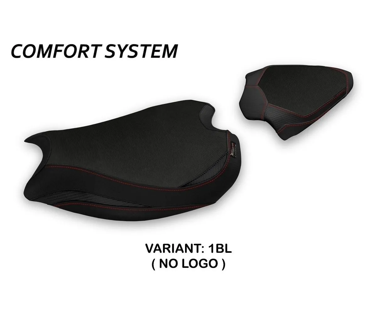 Rivestimento Sella Zatoca Comfort System Nero (bl) T.i. Per Ducati Panigale V2 2020 > 2024-DPV2Z-1BL-2-276959