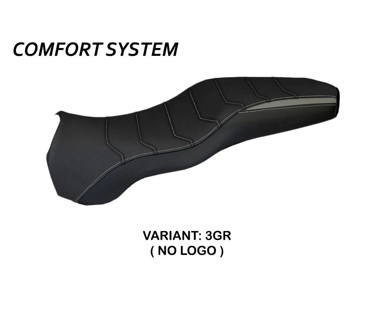 Rivestimento Sella Latina Insert Color Comfort System Argento (sl) T.i. Per Ducati Sport S / Ss 2002 > 2006-DSVLCC-1SL-3-277060