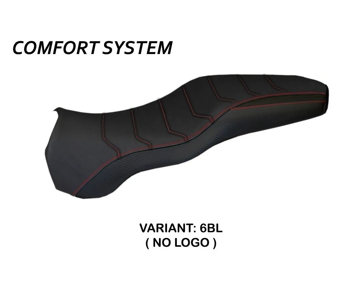 Rivestimento Sella Latina Insert Color Comfort System Nero (bl) T.i. Per Ducati Sport S / Ss 2002 > 2006-DSVLCC-6BL-3-277064